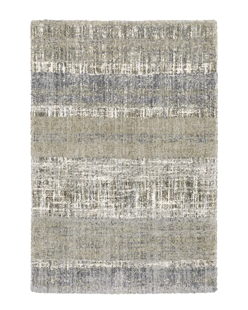 Albany Shag Rug - Grey, Polyester