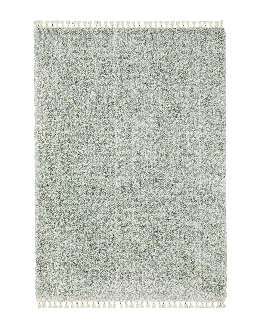 Amerherst Static Solid Rug - Light Blue, Polypropylene image