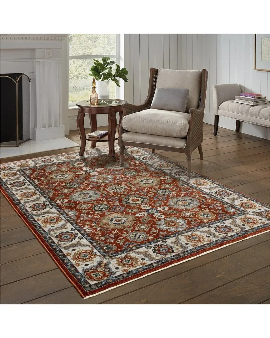 Arlington Oriental Medallions Rug - Red, Polyester