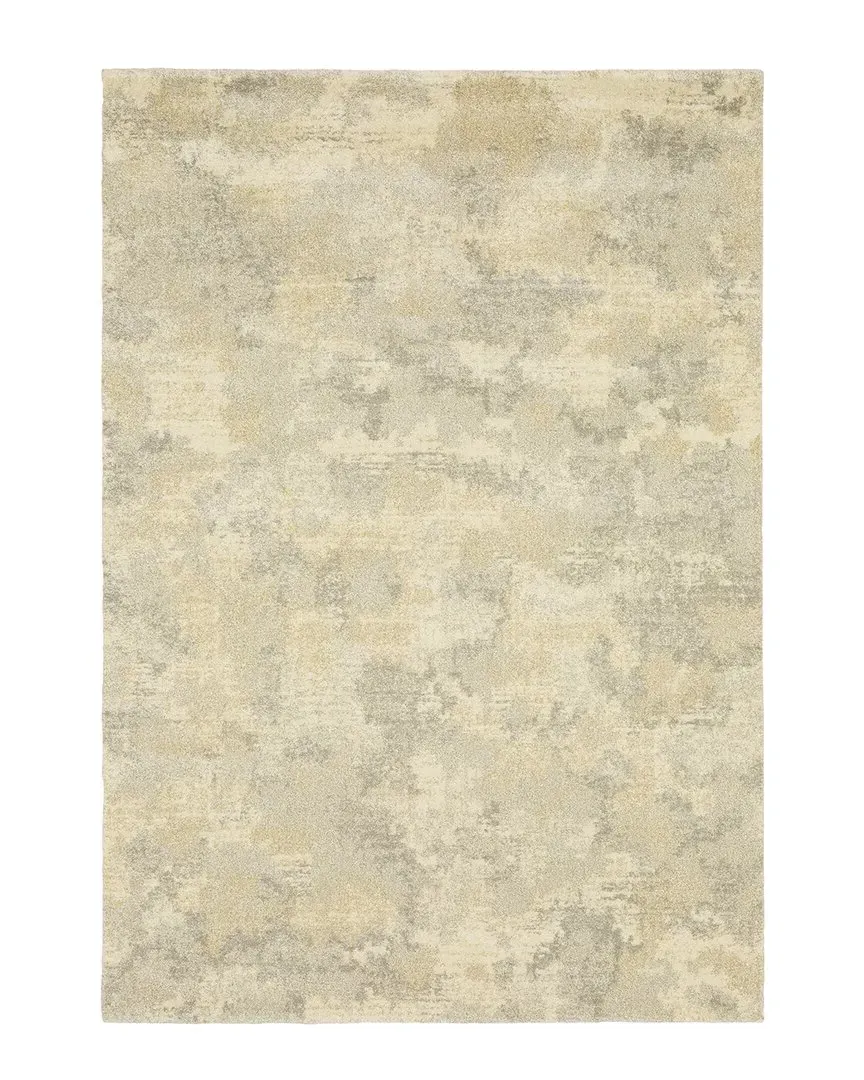 Avalon Abstract Rug - Beige, Polypropylene