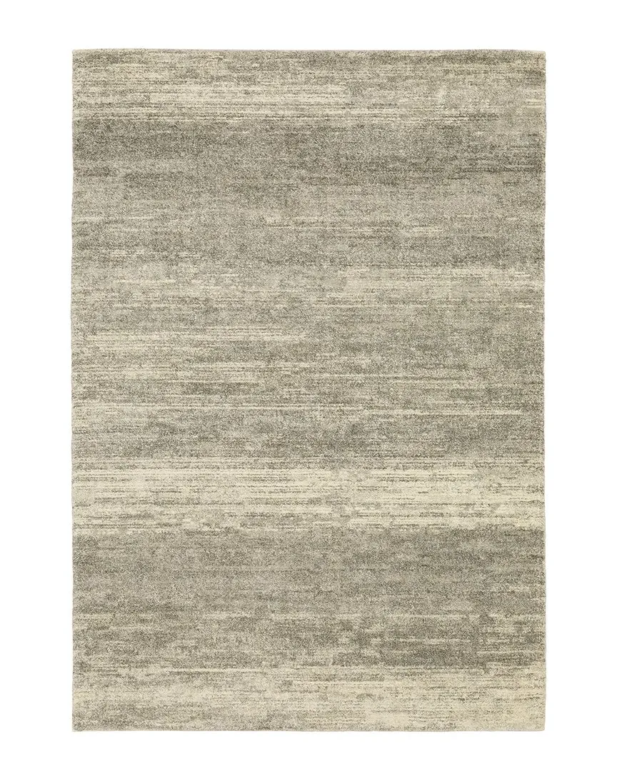 Avalon Abstract Rug - Grey, Polypropylene
