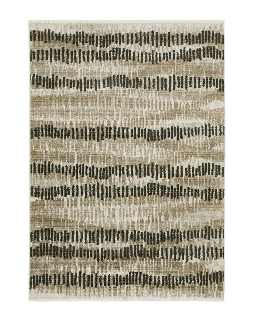 Bartlett Etched Lines Rug - Beige image
