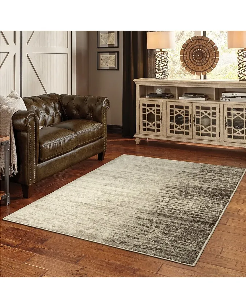 Carolina Shaded Lines Rug - Beige image