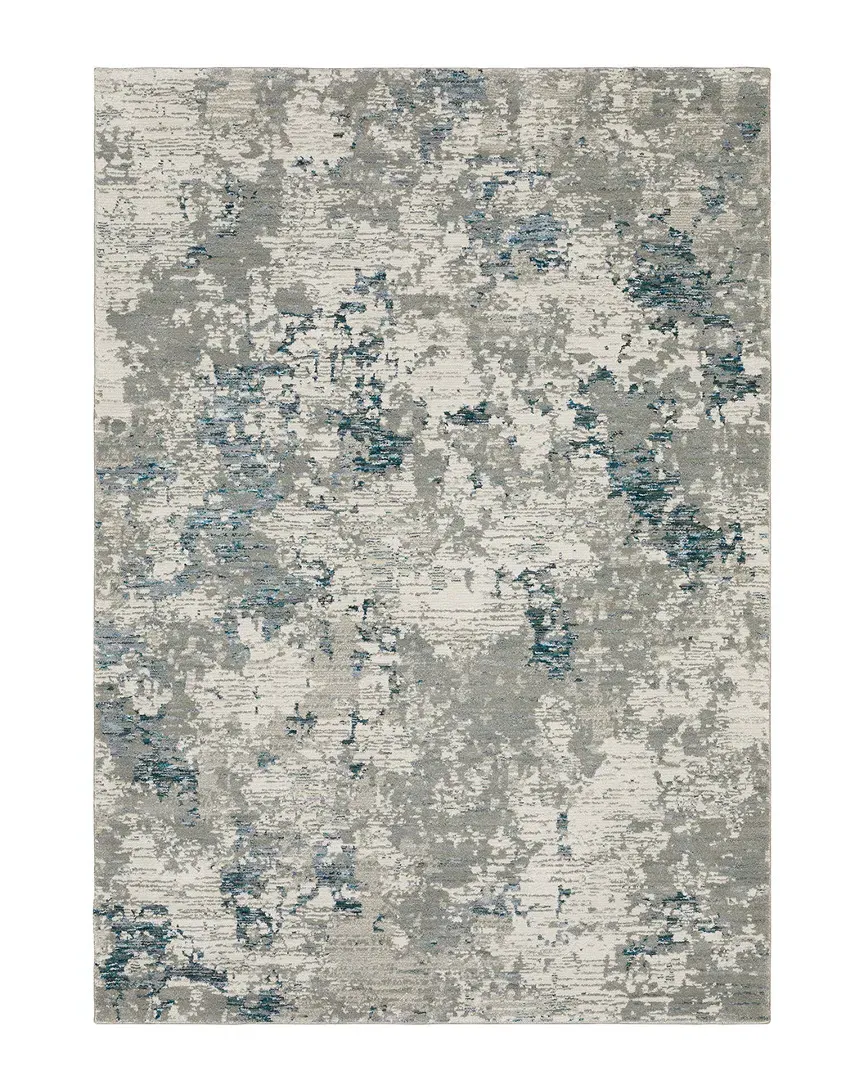 Eliana Granite Illusion Rug - Grey, Nylon