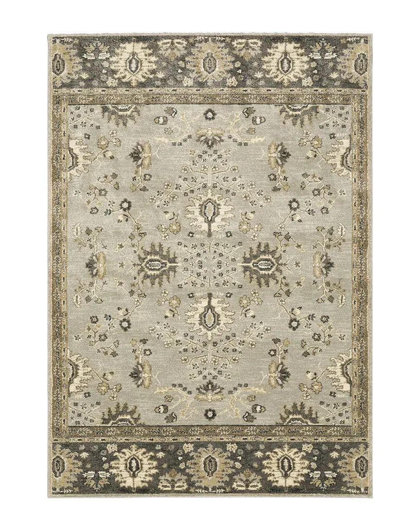 Fairlawn Floral Rug - Beige, Polypropylene image