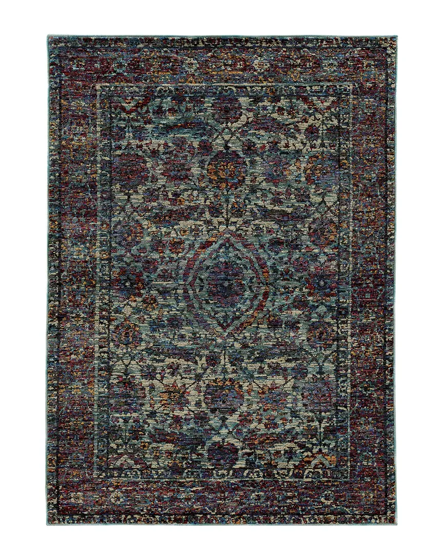 Farrah Rug - Blue, Polypropylene image