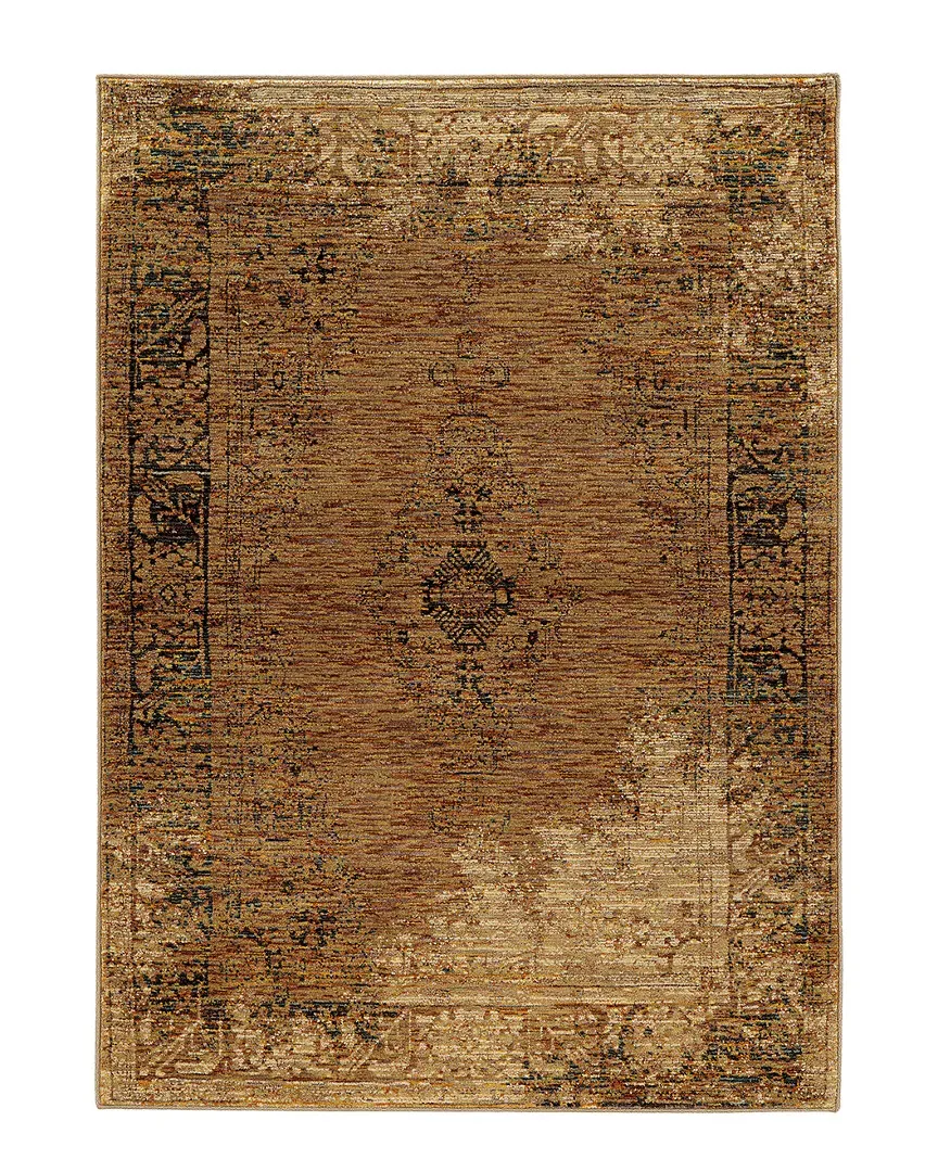 Farrah Rug - Gold, Polypropylene