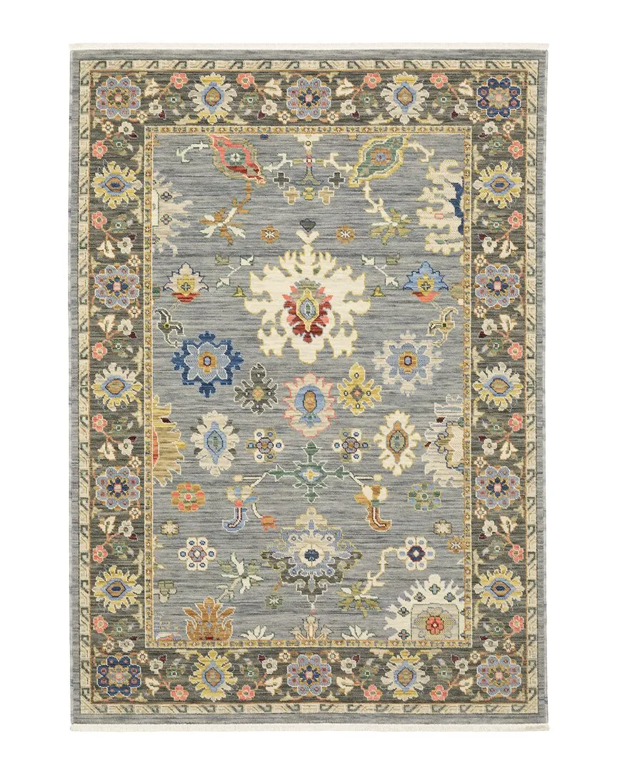 Lordston Area Rug - Blue, Wool Blend image
