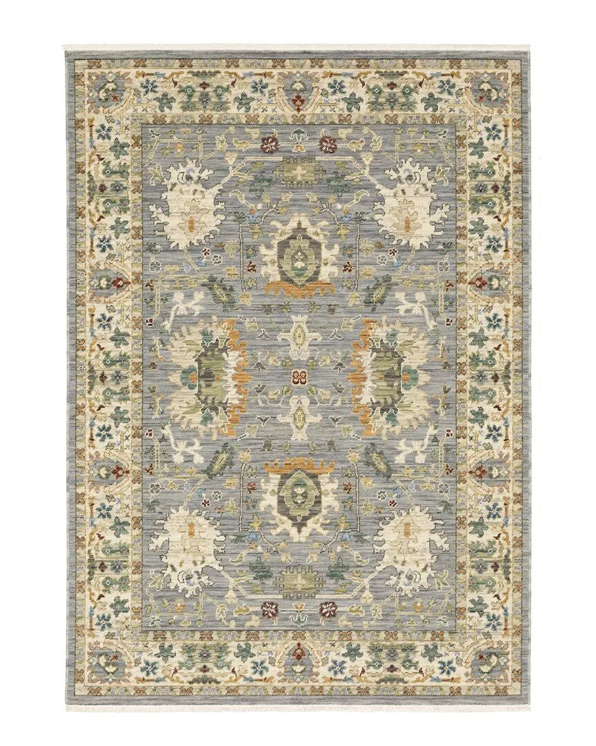 Lordston Area Rug - Grey, Wool Blend
