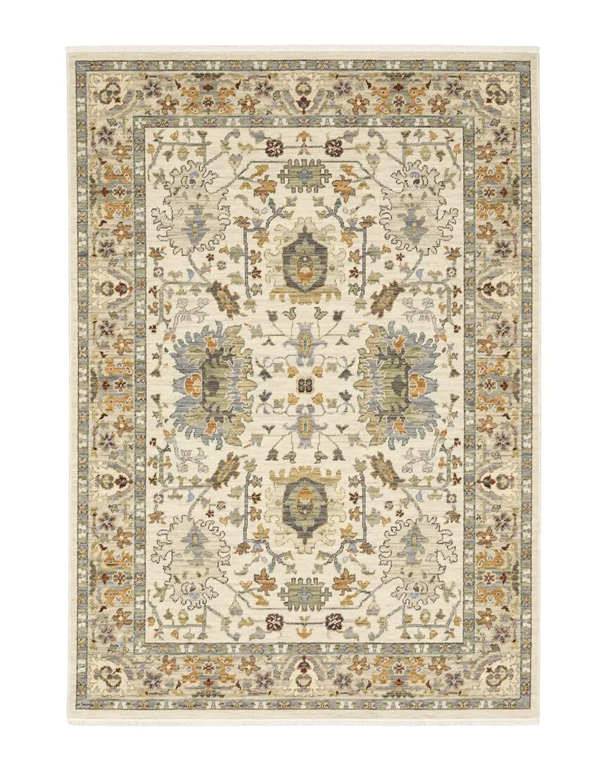 Lordston Area Rug - Ivory, Wool Blend