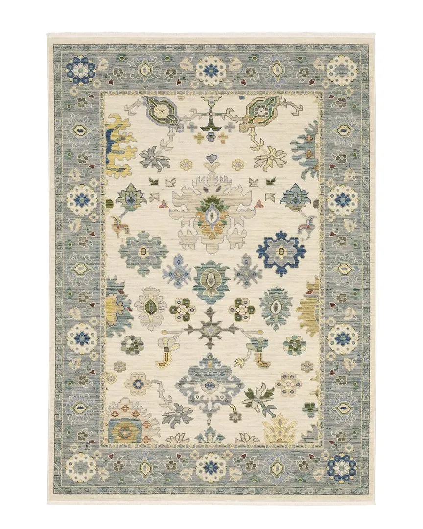 Lordston Area Rug - Ivory, Wool Blend
