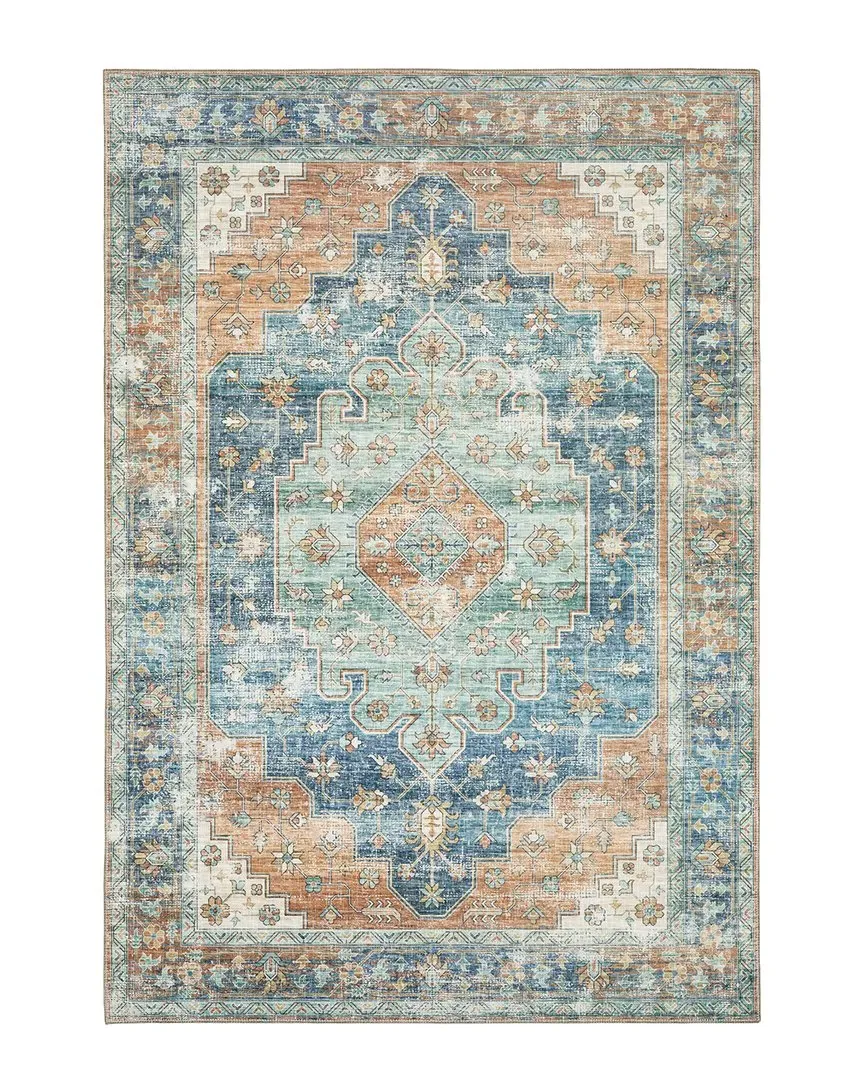 Melody Bohemian Rug - Rust image