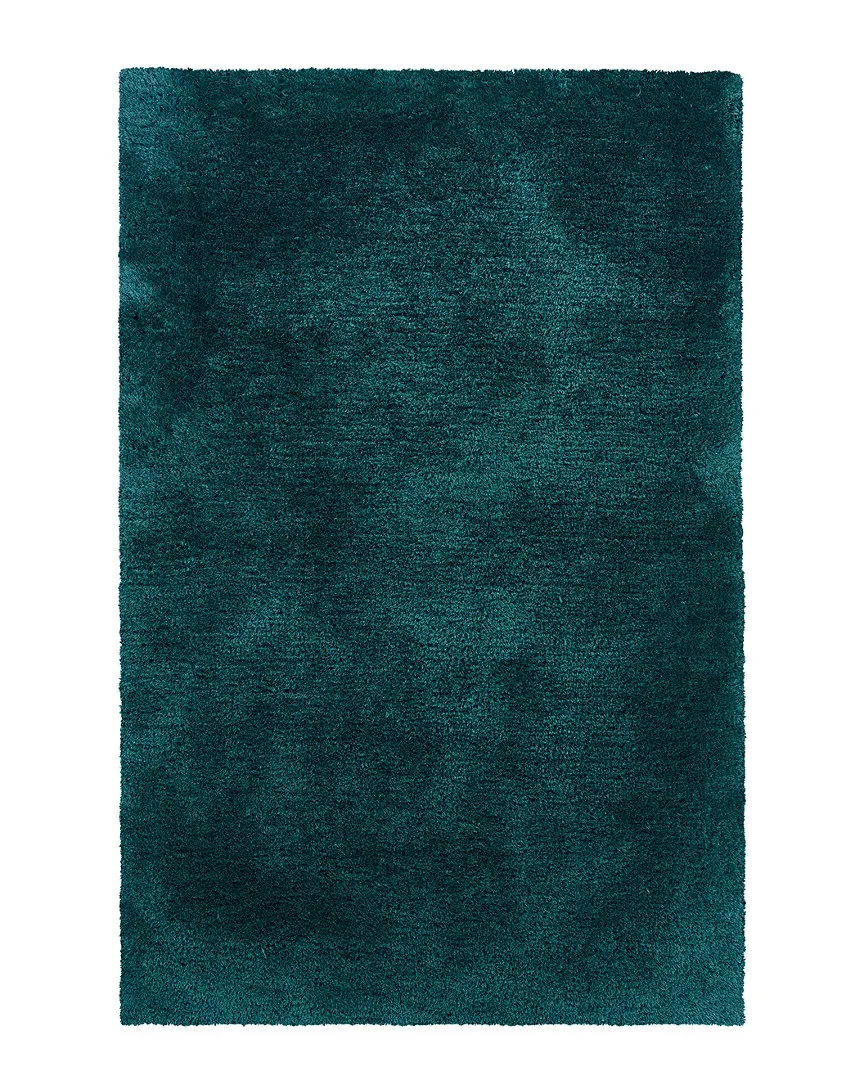 Pelusa Shag Hand-Made Rug - Teal image