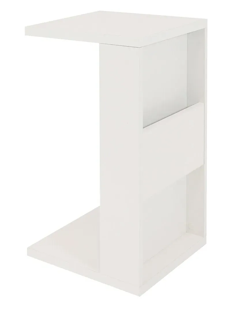 2-in-1 Accent Table - White image