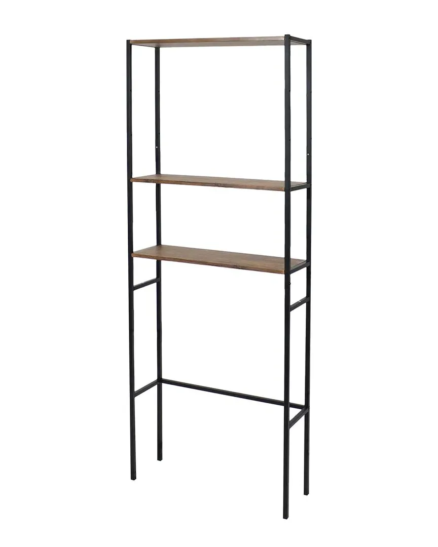 3-Tier Over-The-Toilet Storage Shelf - Brown, MDF image