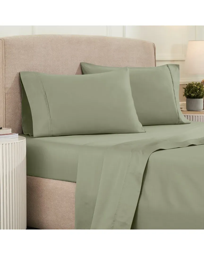 1000 Thread Count Deep Pocket Sheet Set - Sage, Egyptian Cotton