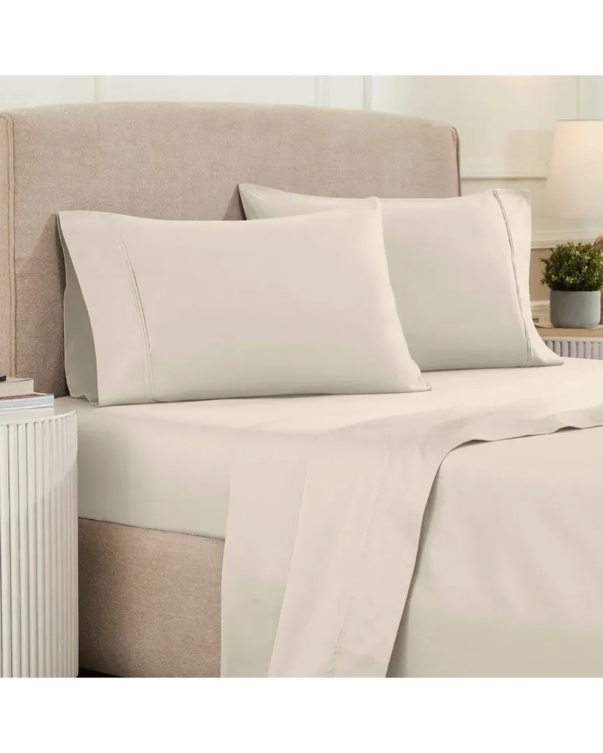 1200 Thread Count Deep Pocket Sheet Set - Ivory, Egyptian Cotton