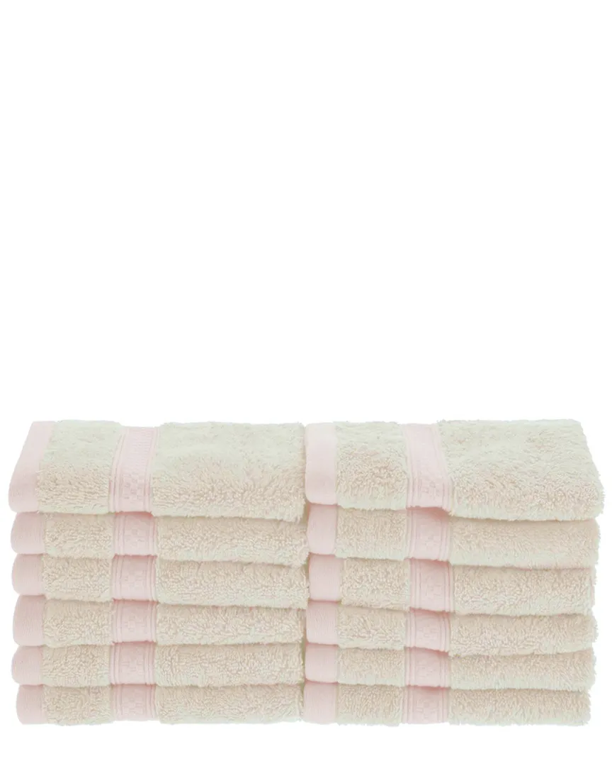 12pc Face Towel Set - Ivory, Bamboo