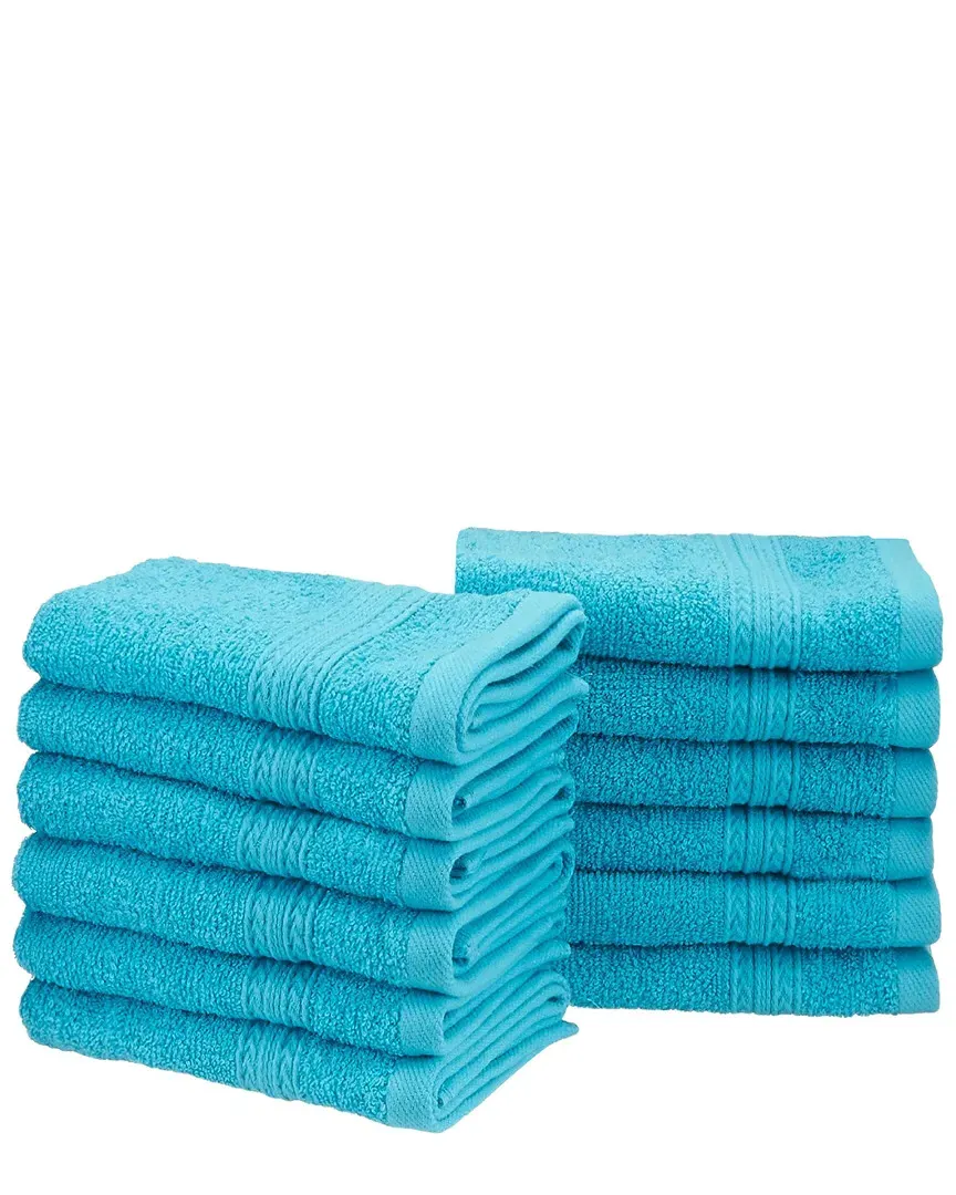 24pc Cotton Washcloth Set - Turquoise