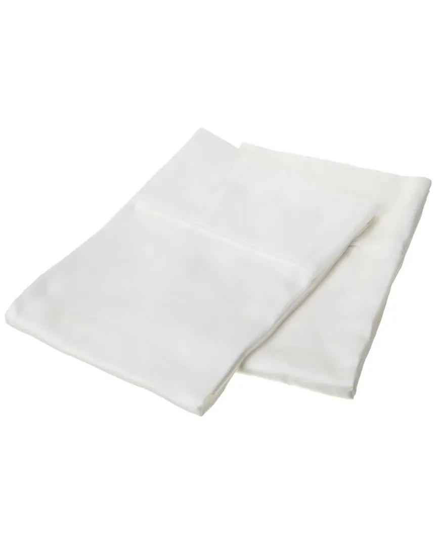 300 Thread Count 2pc Pillowcase Set - White, Egyptian Cotton
