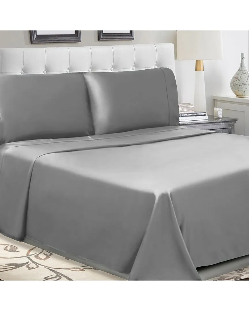 300 Thread Count Cotton Percale Deep Pocket Sheet Set - White