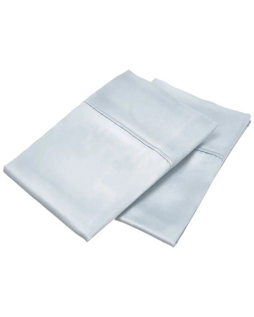 300 Thread Count Egyptian Cotton Pillowcases - Light Blue image