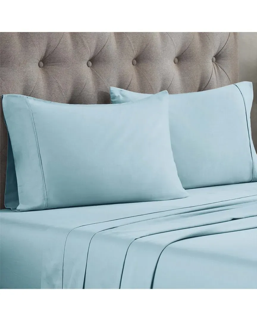 400 Thread Count 2pc Pillowcase Set - Light Blue, Egyptian Cotton