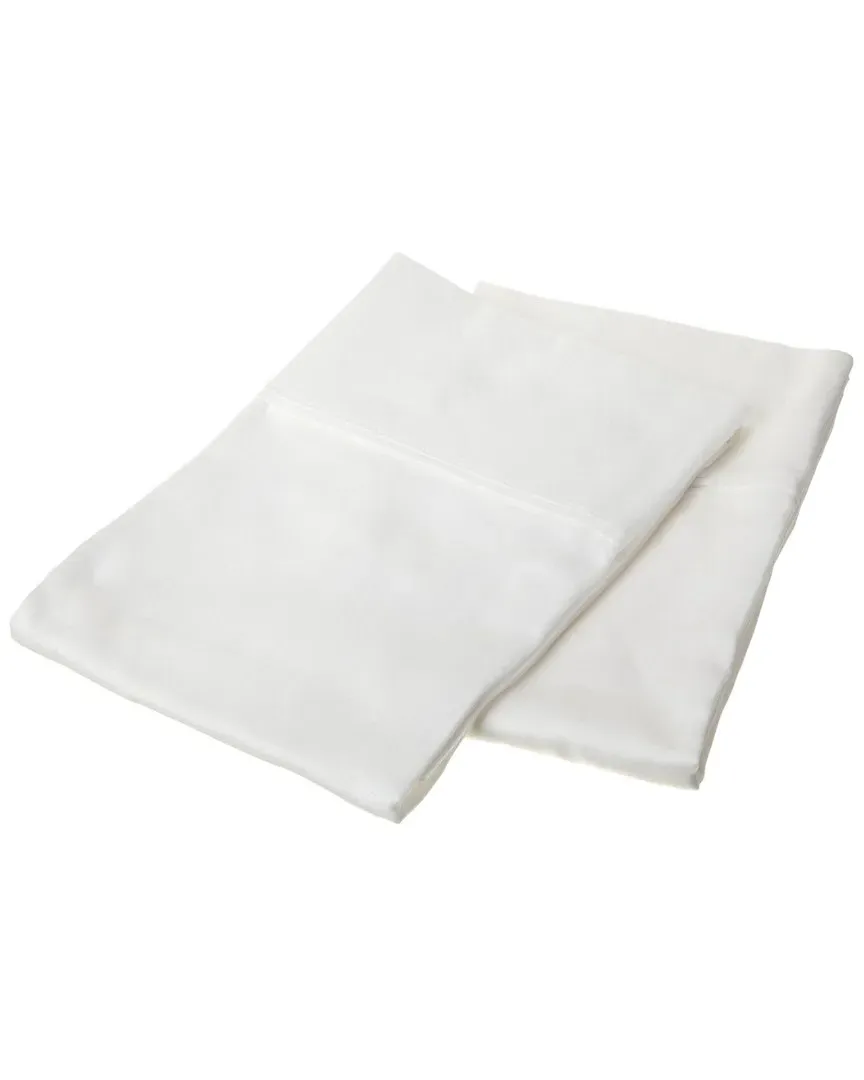 400 Thread Count 2pc Pillowcase Set - White, Egyptian Cotton