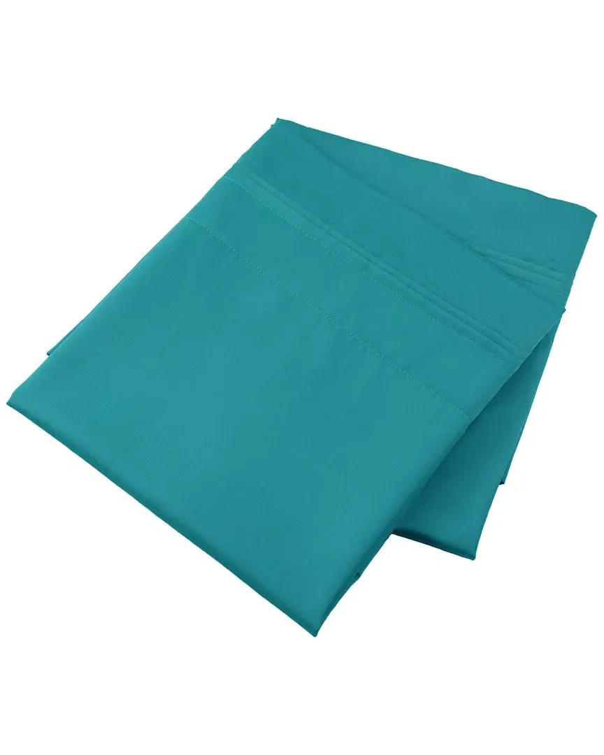 650 Thread Count 2pc Pillowcase Set - Blue, Egyptian Cotton image