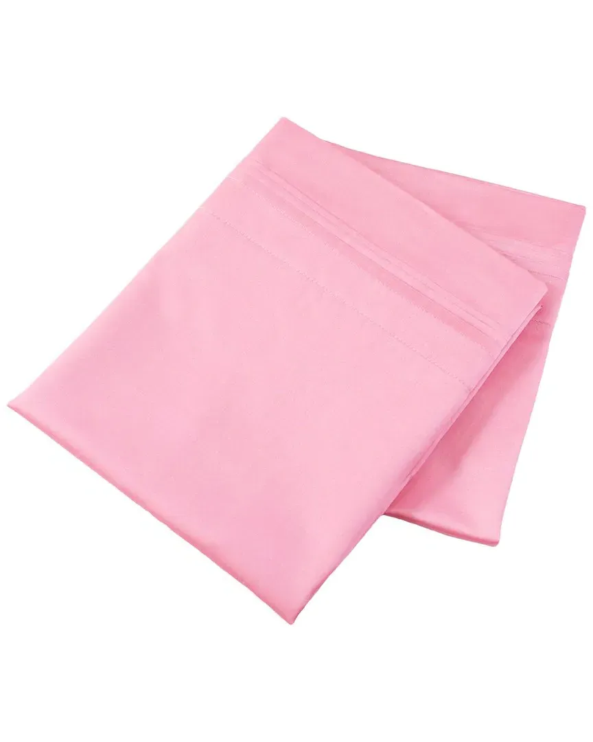 650 Thread Count 2pc Pillowcase Set - Blush, Egyptian Cotton