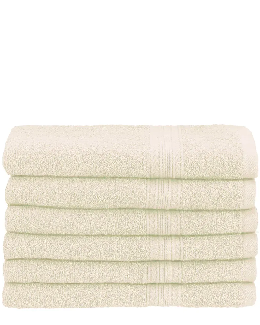 8pc Cotton Hand Towel Set - Ivory