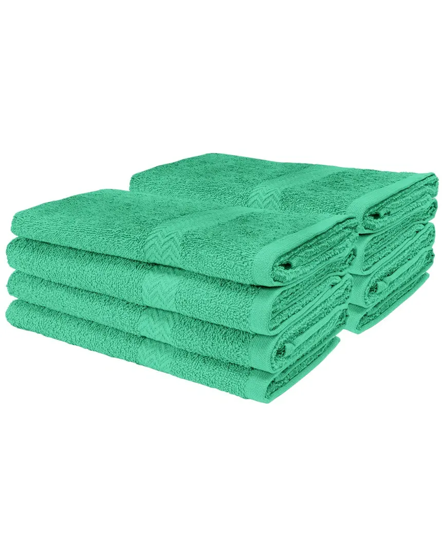 8pc Cotton Hand Towel Set - Turquoise