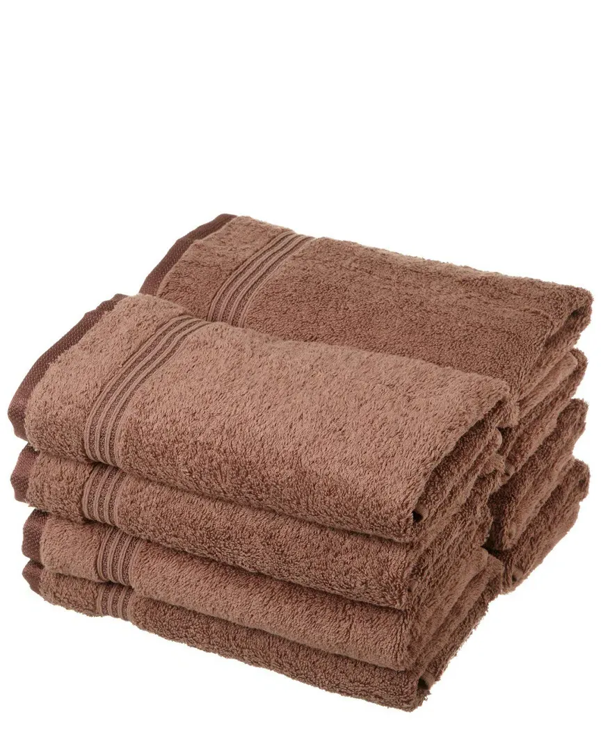 8pc Egyptian Cotton Hand Towel Set - Mocha image