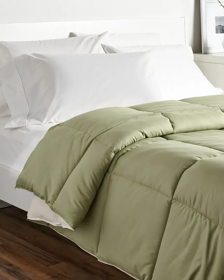 All-Season Down Alternative Reversible Comforter - Ivory