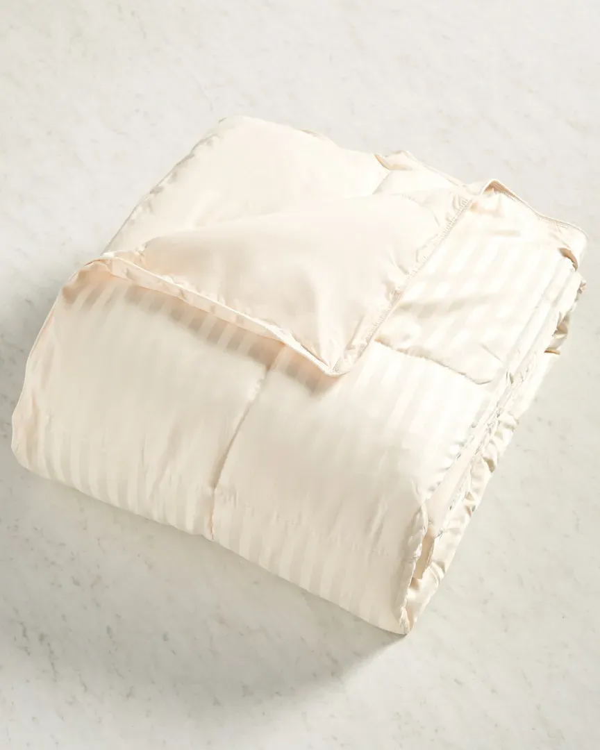 All-Season Reversible Down Alternative Blanket - Ivory image