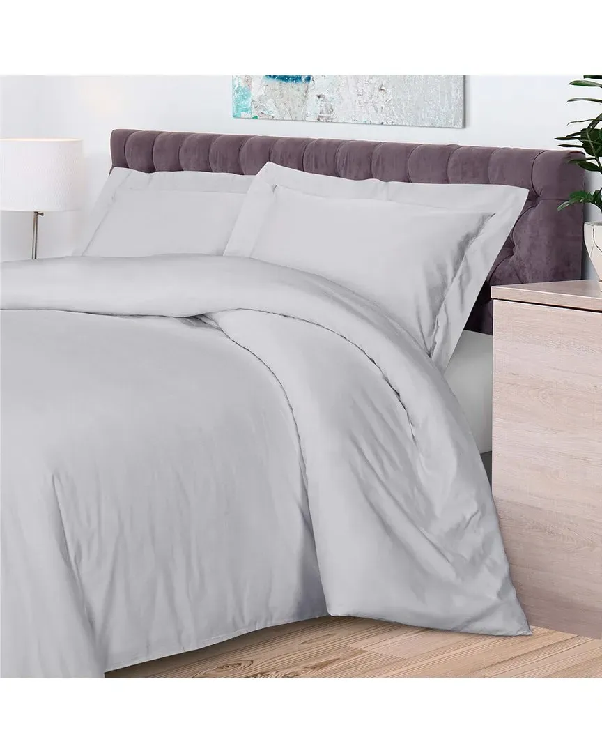 Bamboo Duvet Cover Set 300 Thread Count - Platinum