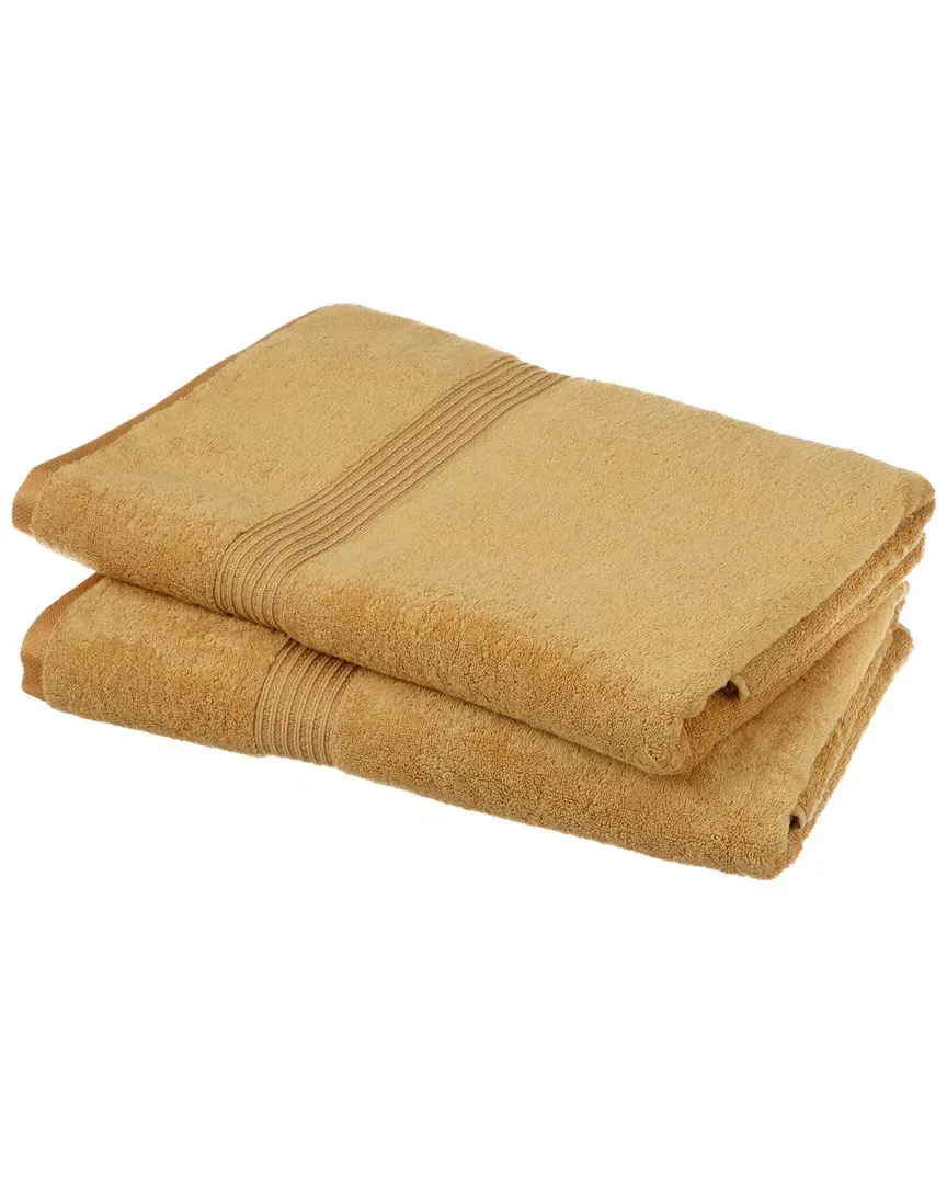 Bath Sheet Egyptian Cotton Towel Set - Gold