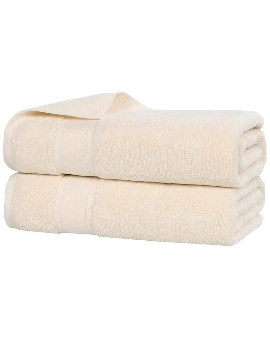 Belmont Zero Twist Bath Sheet Set - Ivory, Cotton