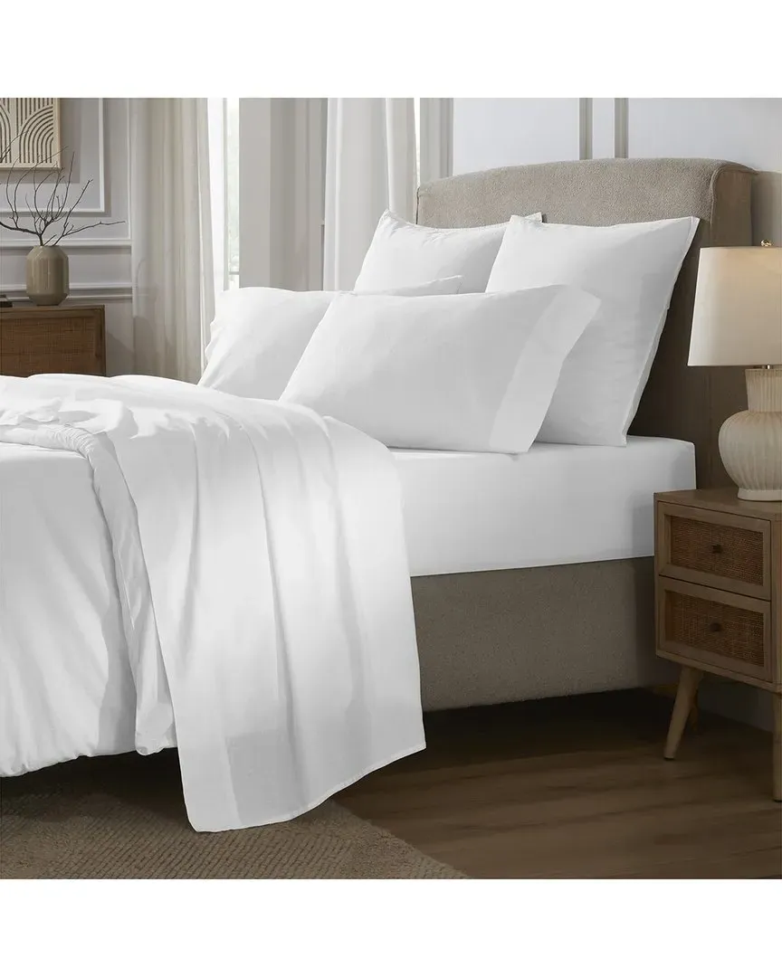 Carmen Deep Pocket Sheet Set - White, Cotton