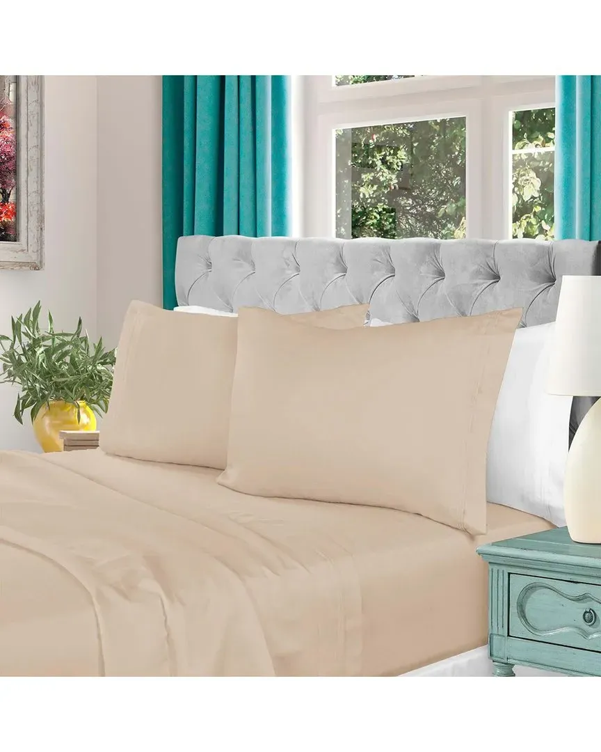 Egyptian Cotton 1000 Thread Count Sheet Set - Tan