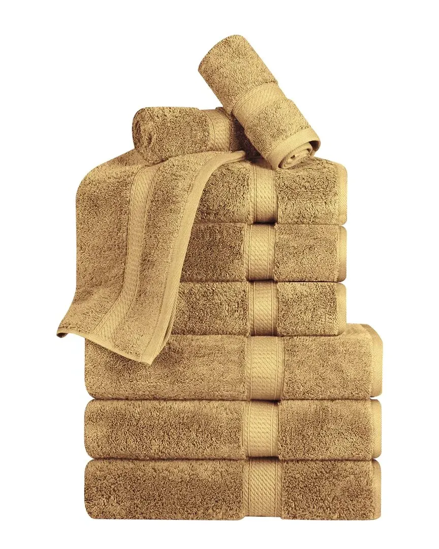 Egyptian Cotton 9pc Towel Set - Beige