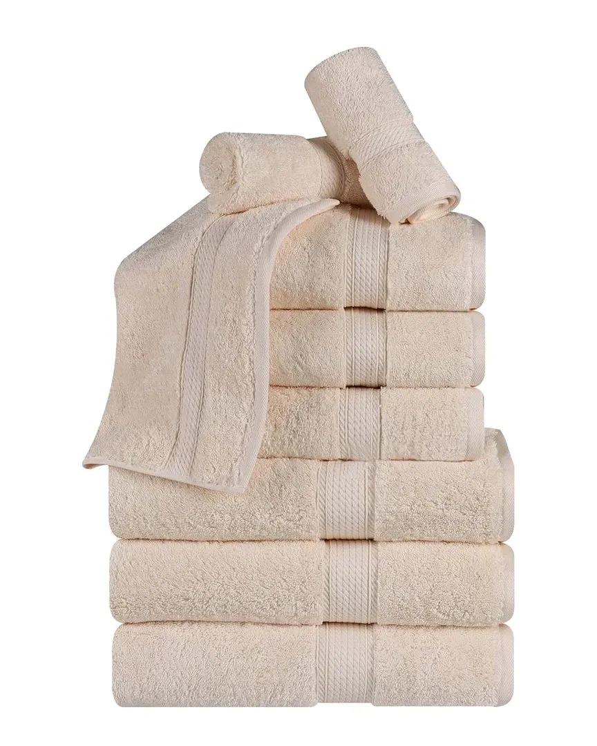 Egyptian Cotton 9pc Towel Set - Cream