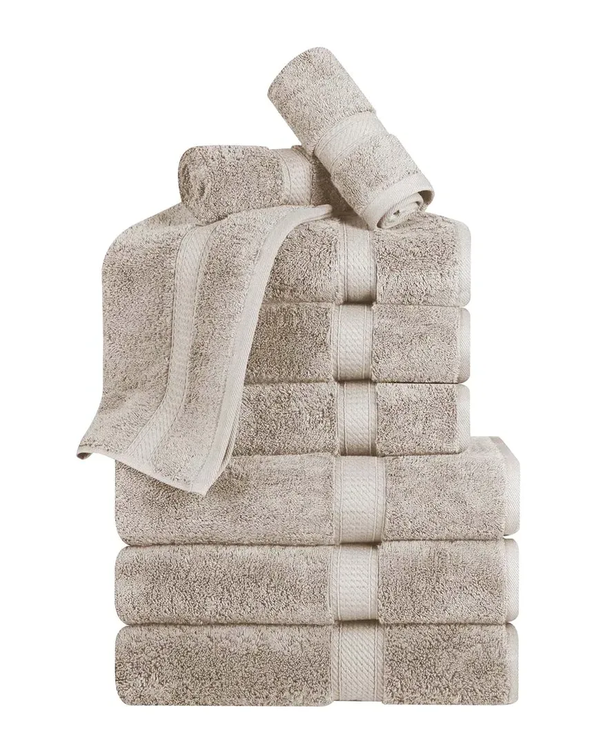 Egyptian Cotton 9pc Towel Set - Stone
