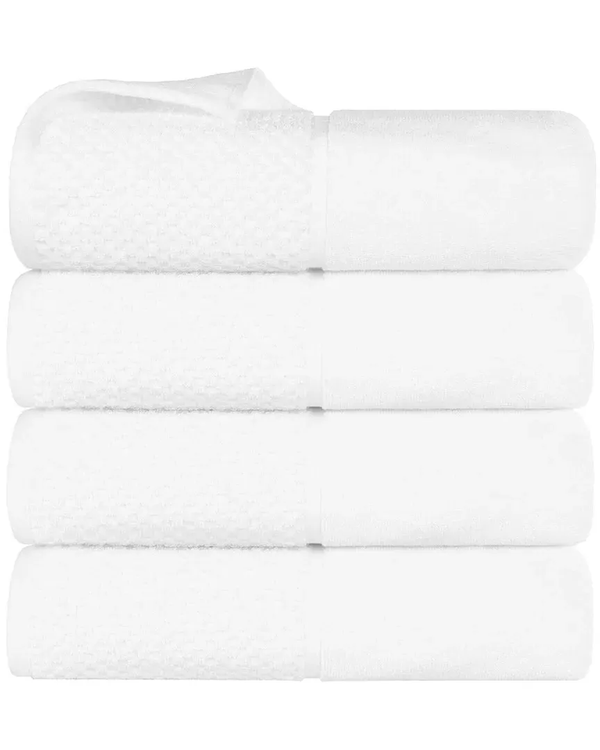 Lodie 4-Piece Bath Towel Set - Cotton