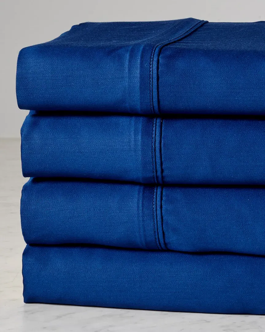 Modal 300 Thread Count Deep Pocket Sheet Set - Navy Blue