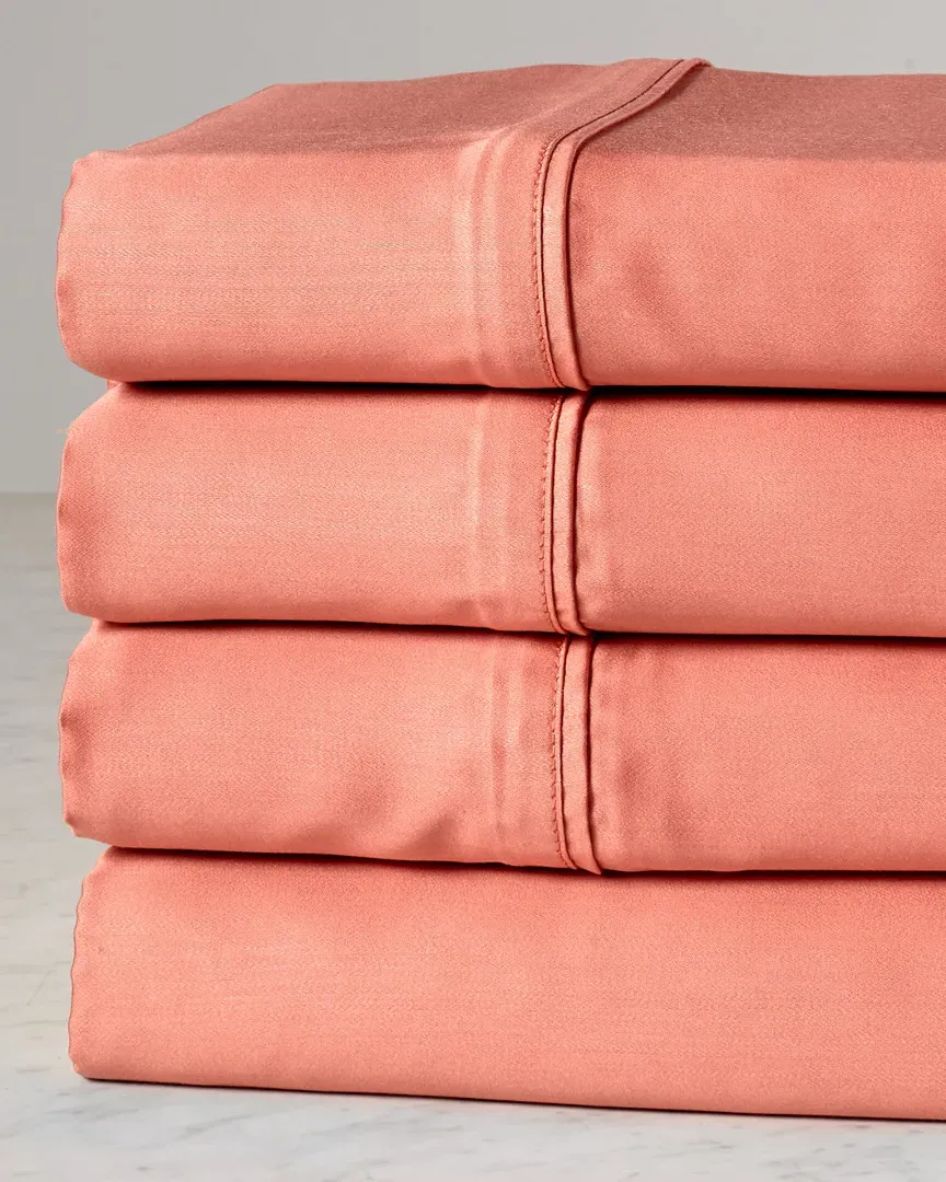 Modal Solid Sheet Set - Coral