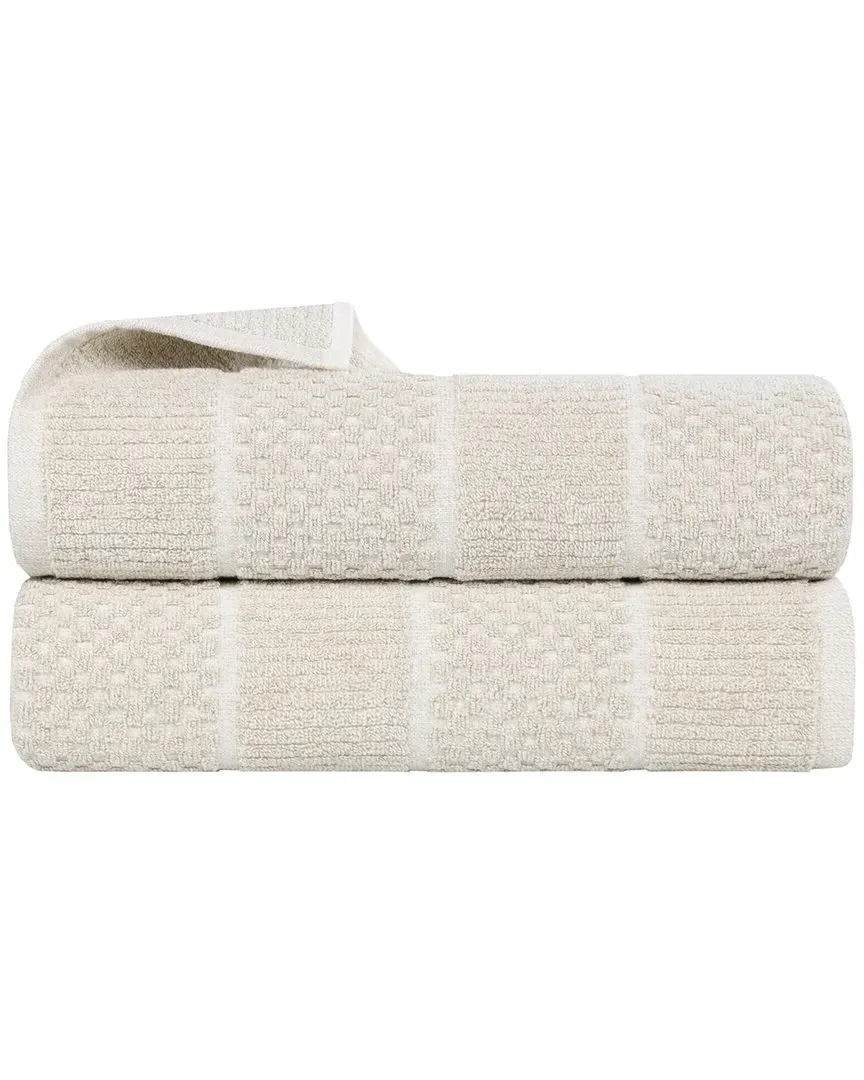 Naples 2-Pack Bath Sheets - Beige, Cotton Viscose