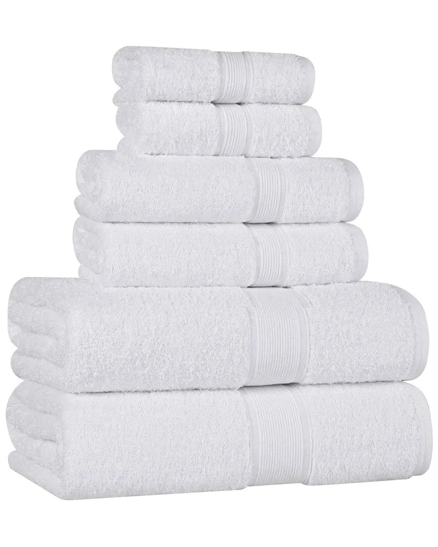 Oregon Organic Cotton 6pc Towel Set - White