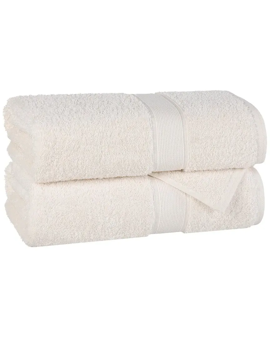 Oregon Organic Cotton Bath Sheet Set of 2 - Ivory