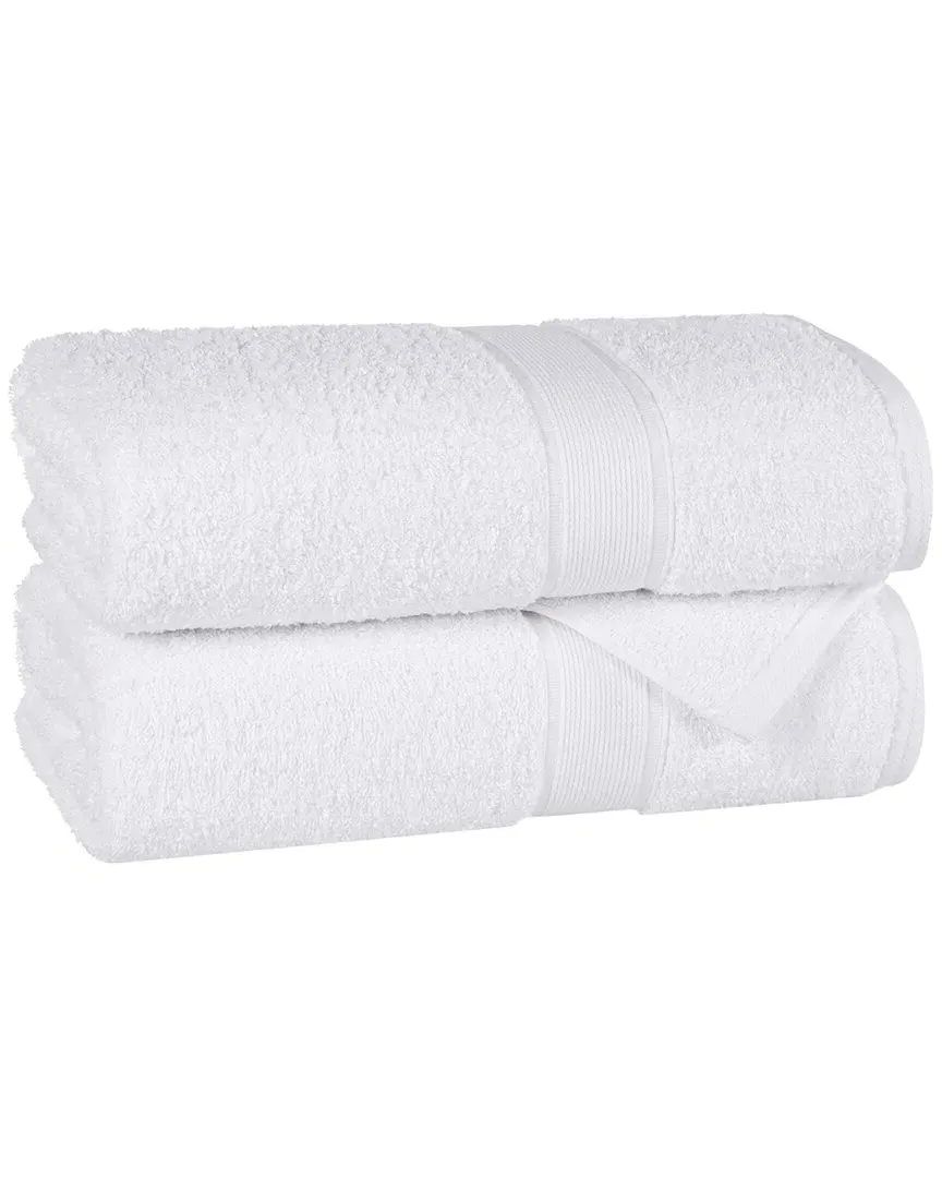 Oregon Organic Cotton Bath Sheet Set of 2 - White